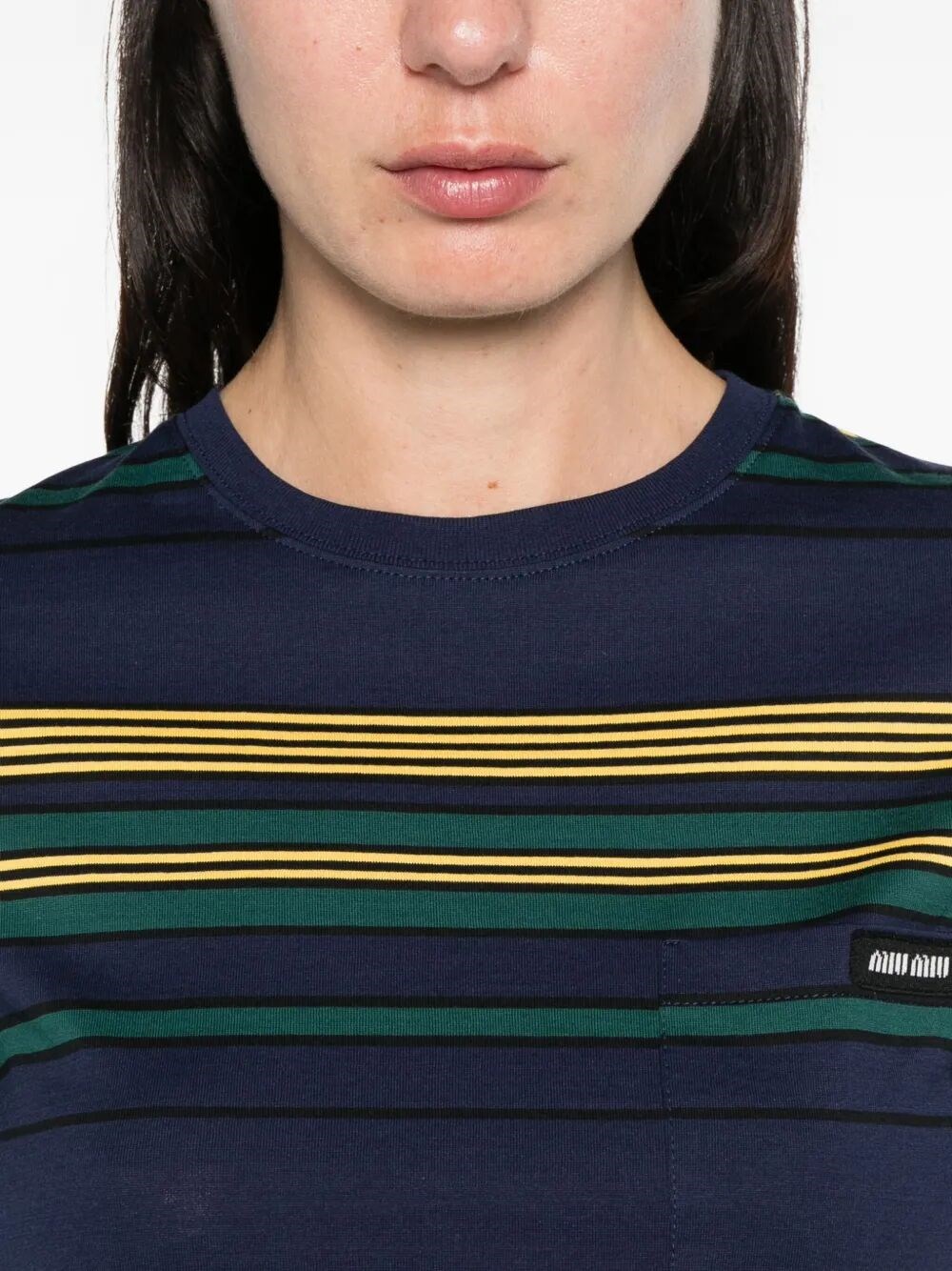 STRIPED JERSEY T-SHIRT