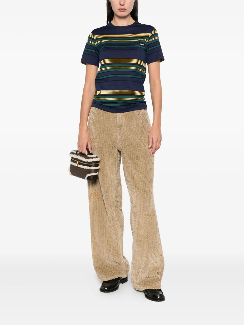 STRIPED JERSEY T-SHIRT