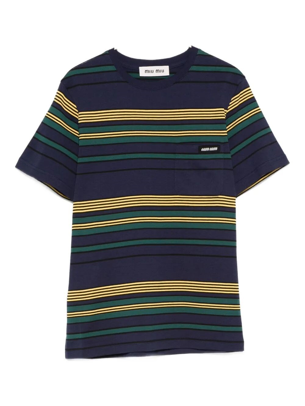 STRIPED JERSEY T-SHIRT