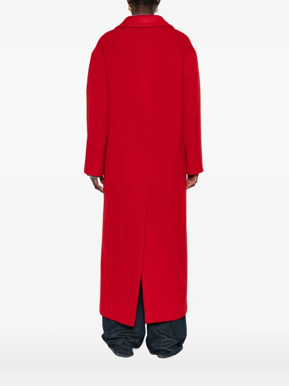 CARINE SINGLE-BREASTED WOOL COAT
