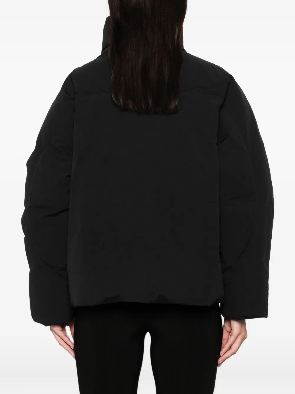 DOWN JACKET WITH METALLIC LINING