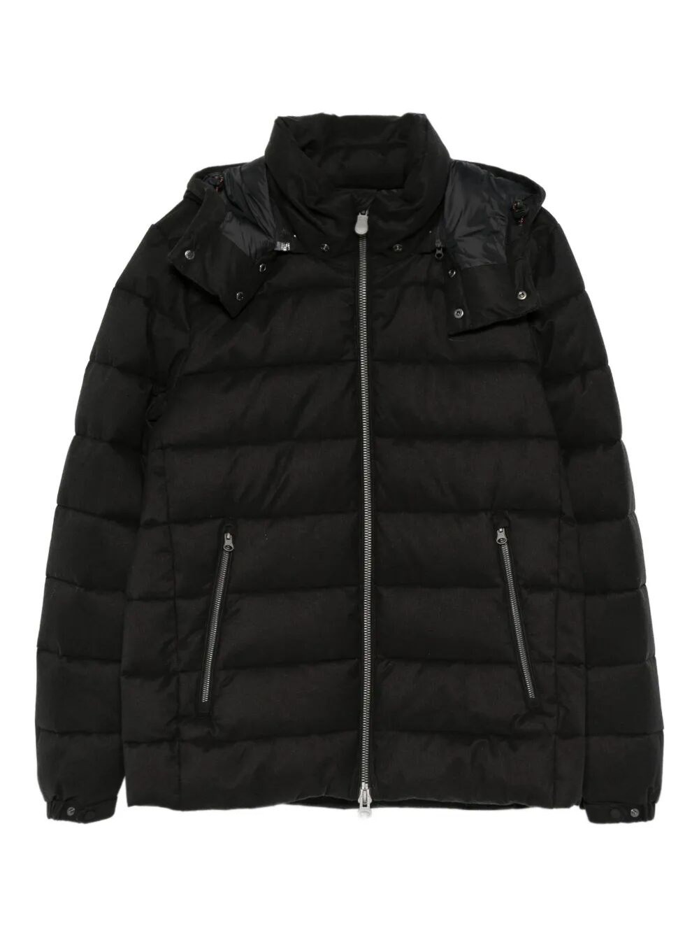 CONSTANTIN FLANNEL-EFFECT PUFFER JACKET