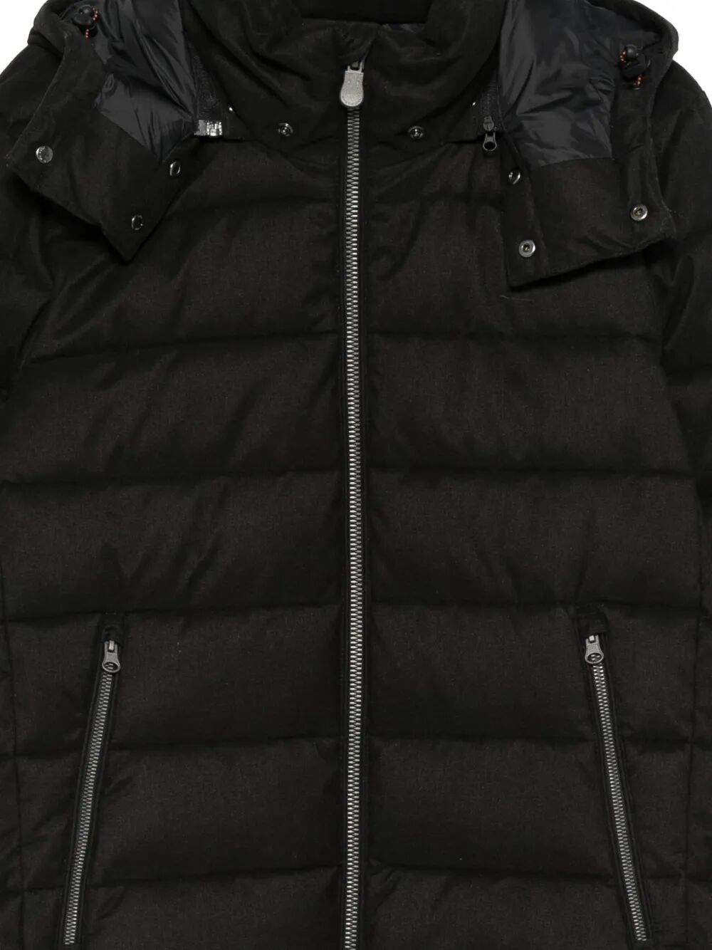 CONSTANTIN FLANNEL-EFFECT PUFFER JACKET