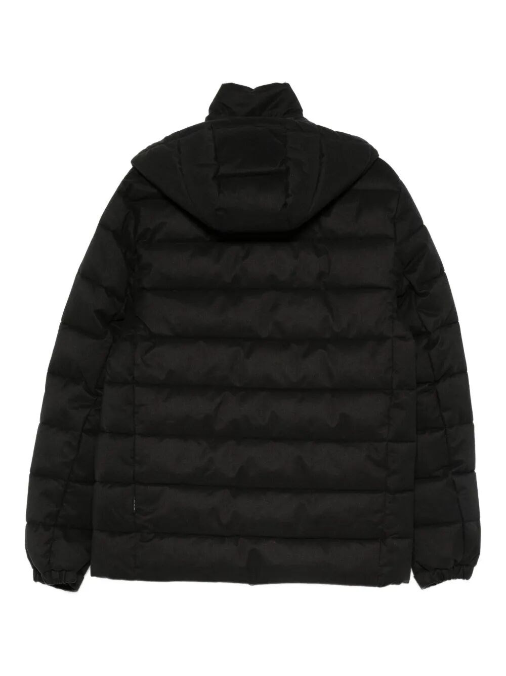 CONSTANTIN FLANNEL-EFFECT PUFFER JACKET