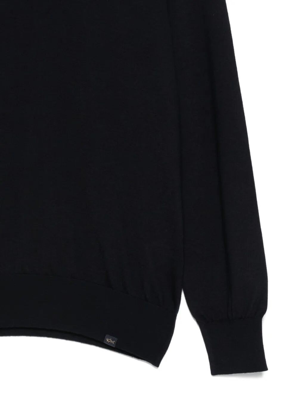 CREWNECK WOOL SWEATER WITH INSERTS
