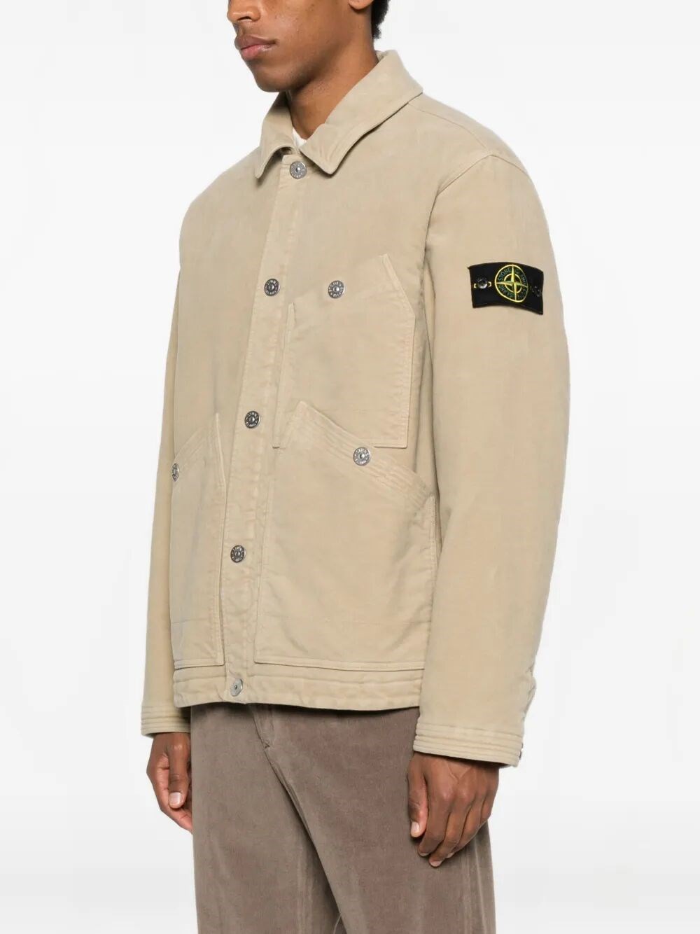 COTTON JACKET WITH MULTIPLE POCKETS