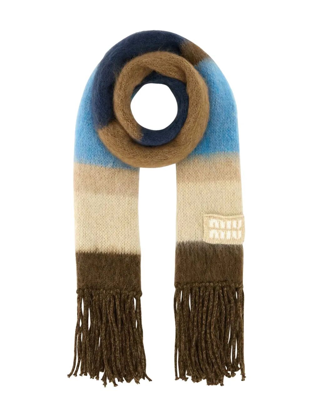 WOOL SCARF WITH FRINGES