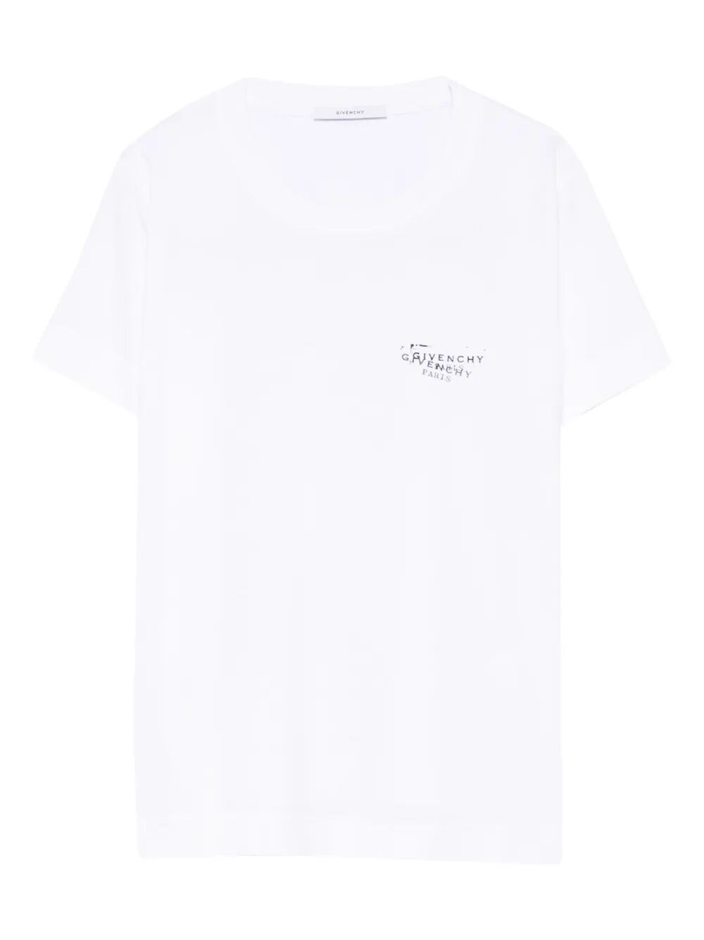 LOGO-PRINT FITTED T-SHIRT