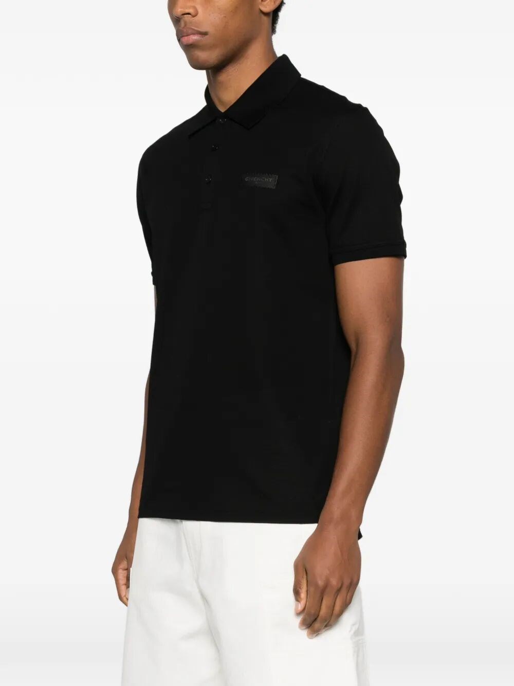 GIVENCHY PARIS GROS GRAIN COTTON POLO