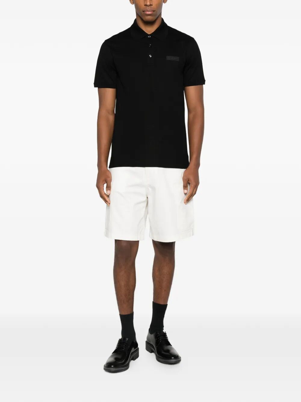 GIVENCHY PARIS GROS GRAIN COTTON POLO