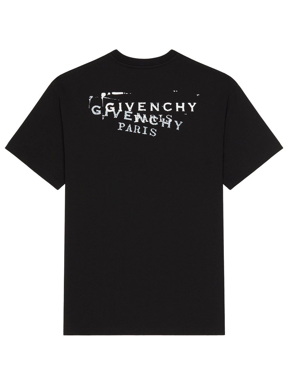 GIVENCHY STAMP PRINT COTTON T-SHIRT