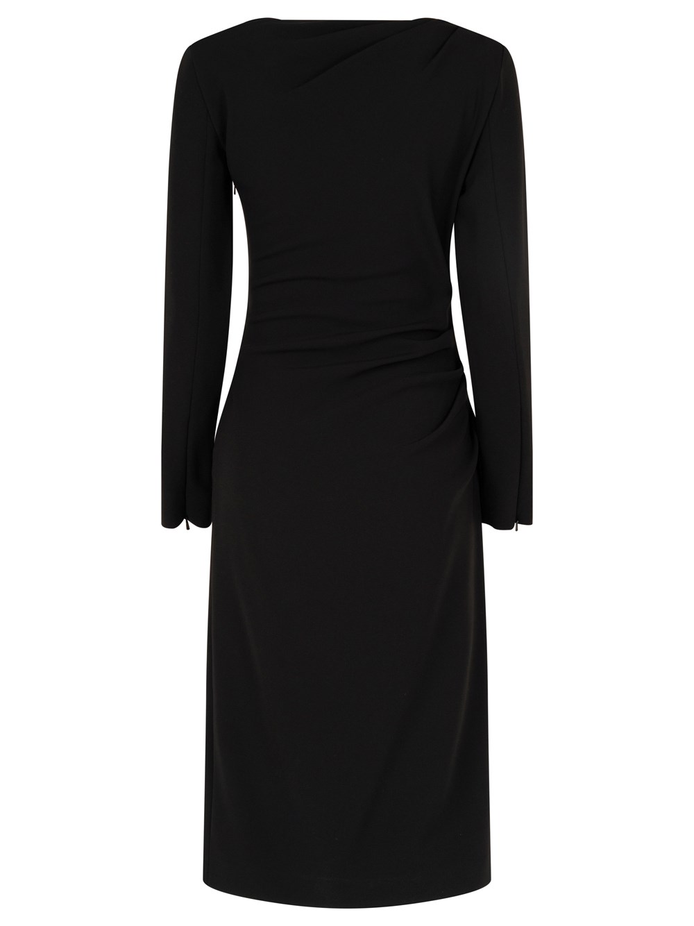 LONG-SLEEVED LONG DRESS