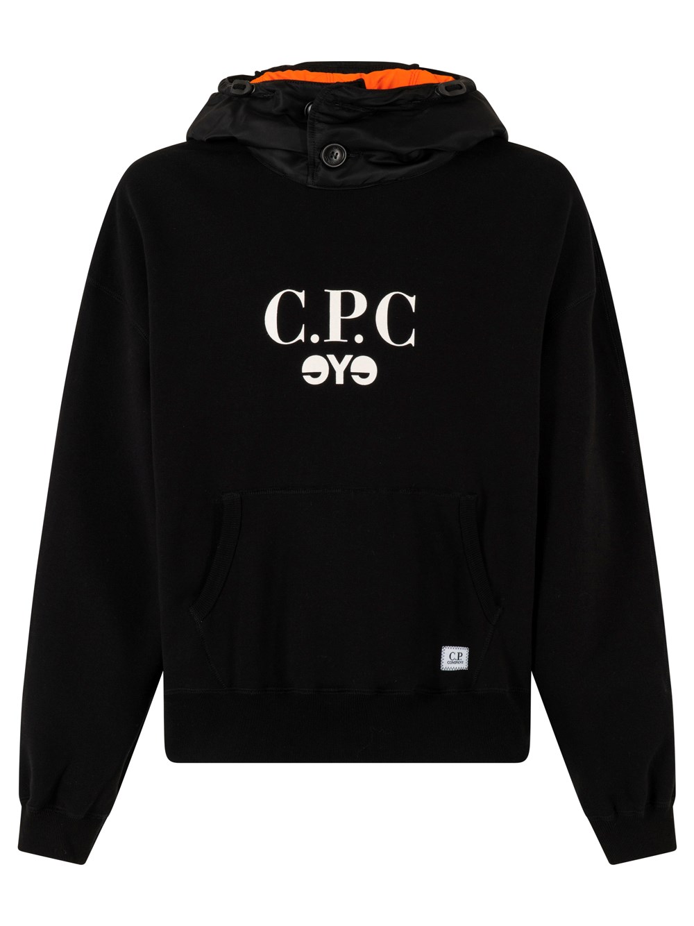 X C.P. COMPANY NYLON HOODED SWEATSHIRT