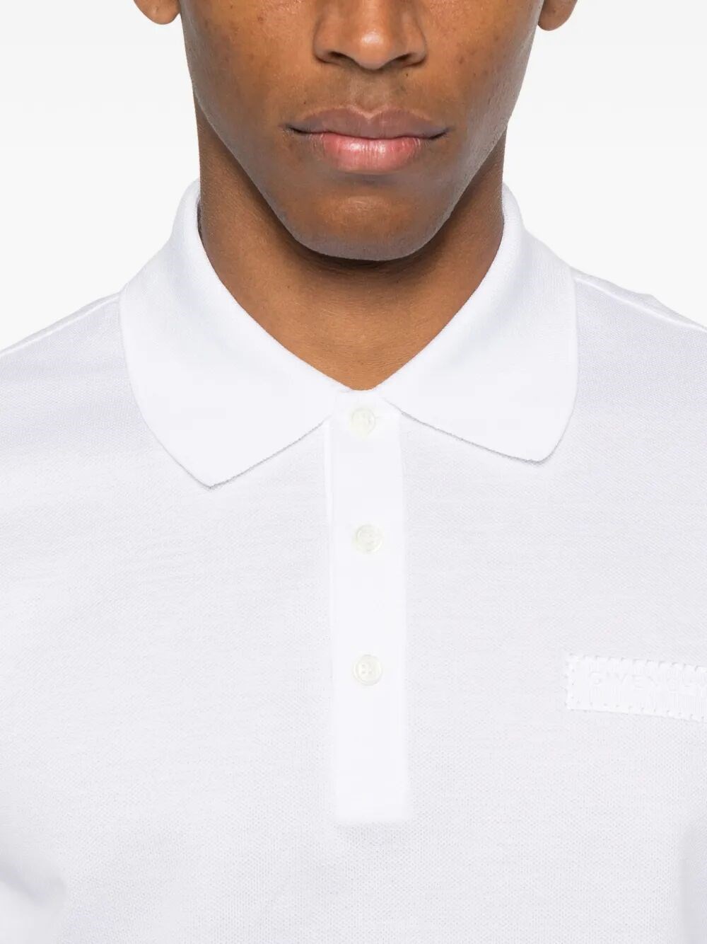 GIVENCHY PARIS GROS GRAIN COTTON POLO