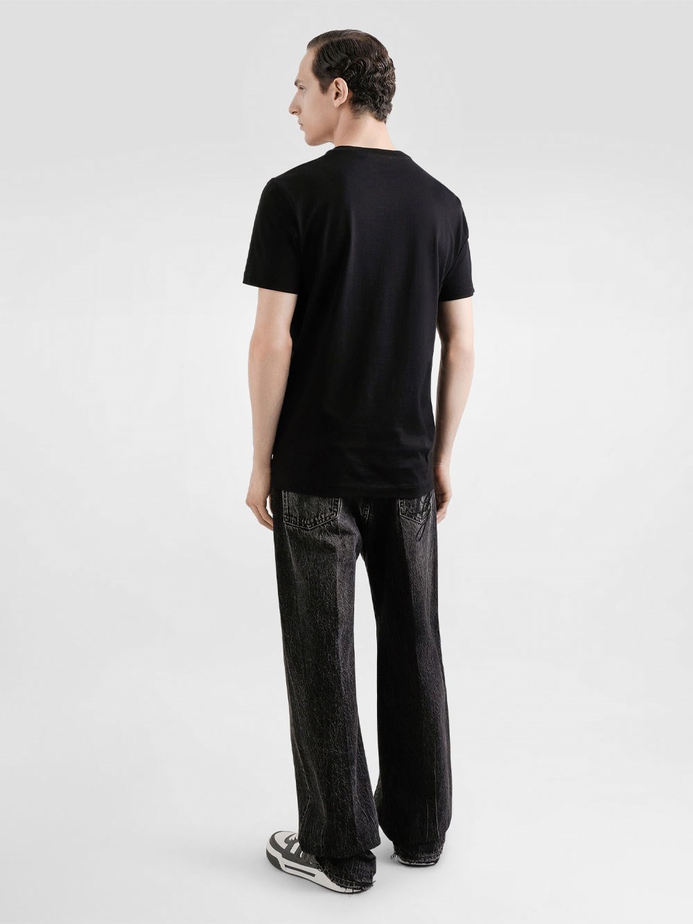 LOGO EMBROIDERY COTTON T-SHIRT