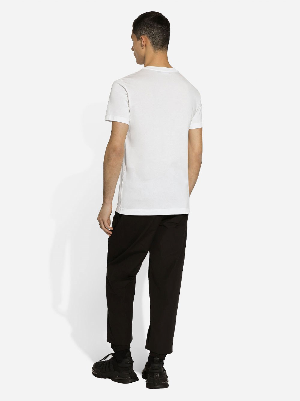 LOGO EMBROIDERY COTTON T-SHIRT