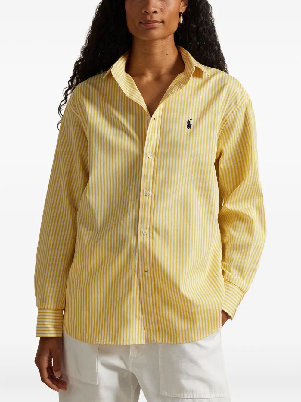 POPLIN COTTON STRIPED SHIRT