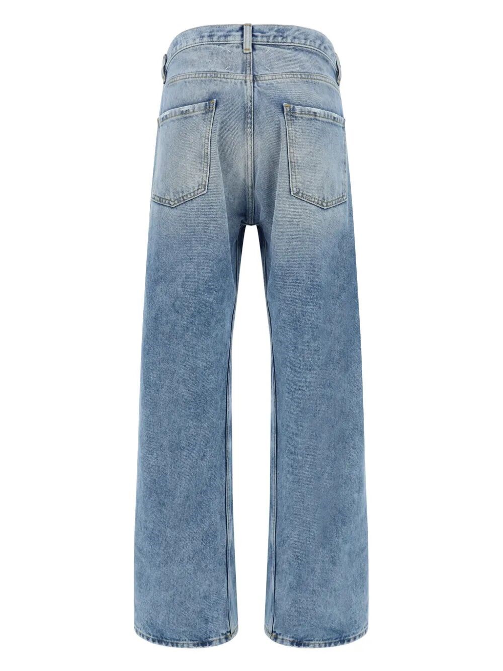 RELAXED FIT JEANS WITH CONTRASTED POCKETS