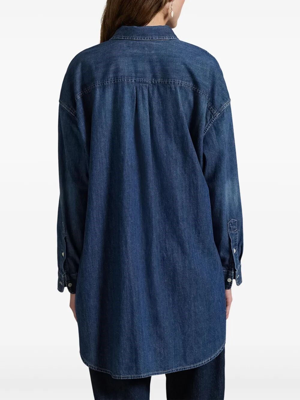 OVERSIZED FIT DENIM SHIRT