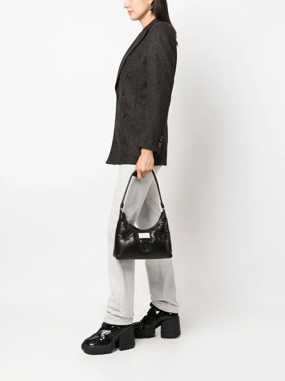 GLAM SLAM HOBO SMALL BAG IN NAPPA LEATHER