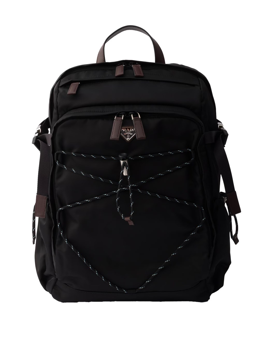 PRADA SPEEDROCK BACKPACK IN RE-NYLON AND LEATHER