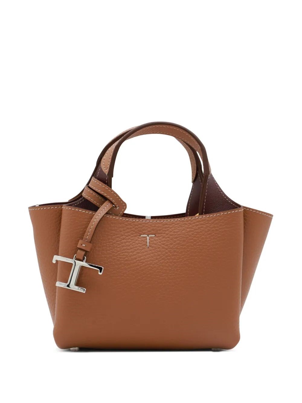 MICRO LEATHER BAG WITH REMOVABLE SHOULDER STRAP