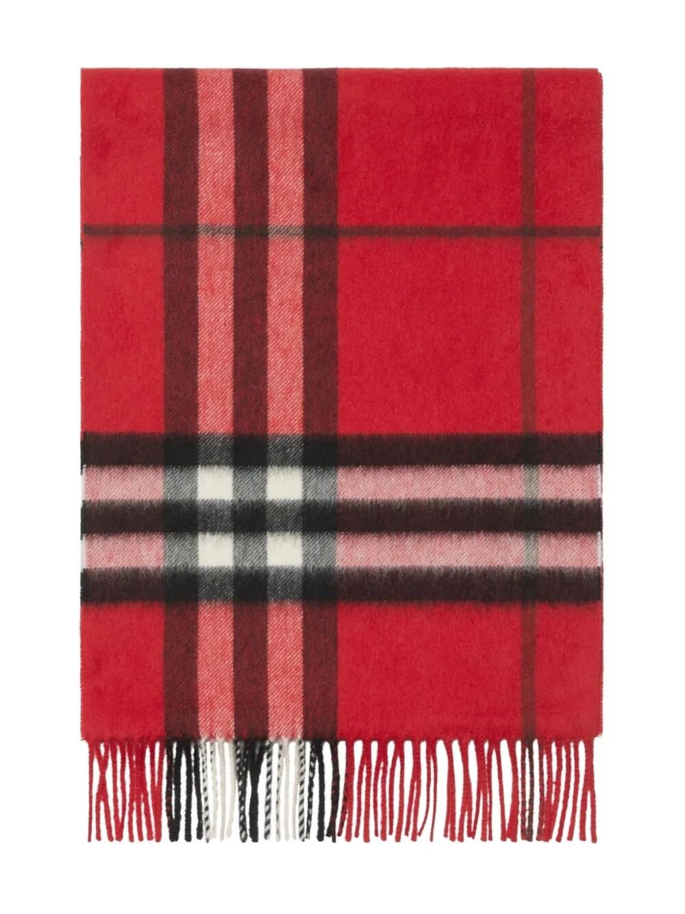 GIANT CHECK CASHMERE SCARF