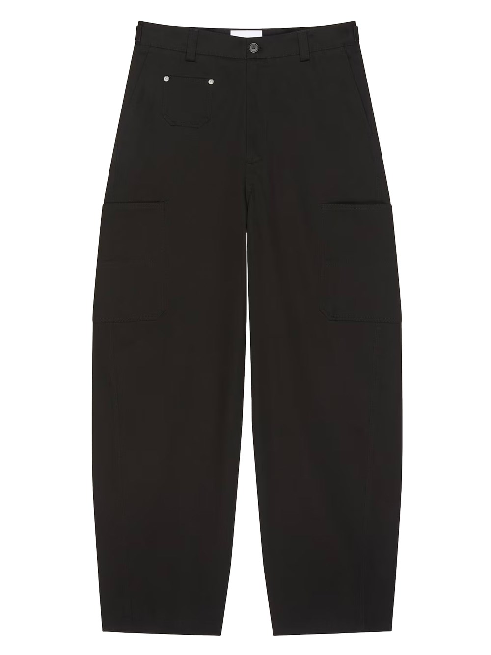 COUTURE SEAM TROUSERS IN COTTON EMBROIDERED GIVENCHY PARIS