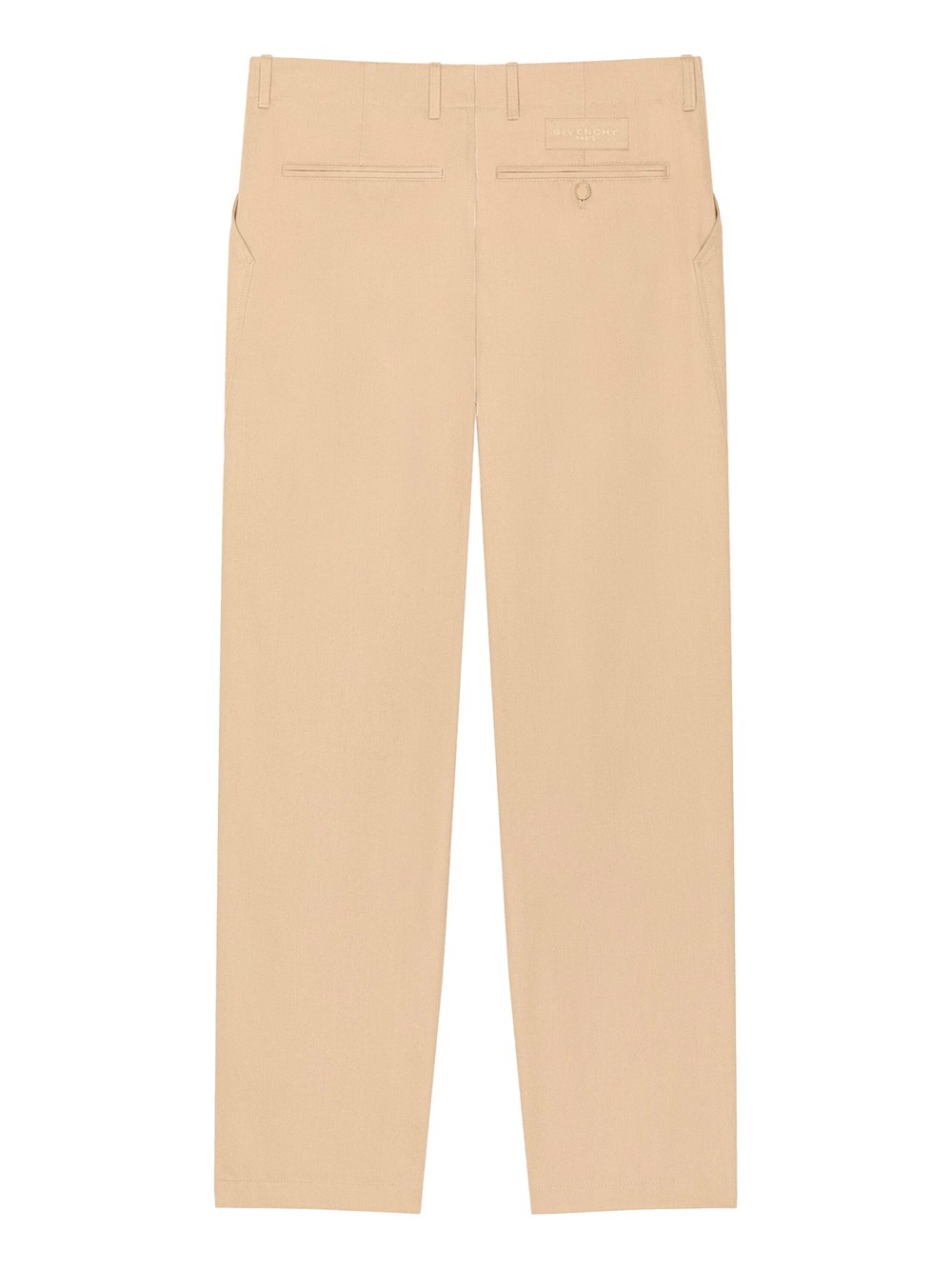 FITTED CHINO TROUSERS IN COTTON