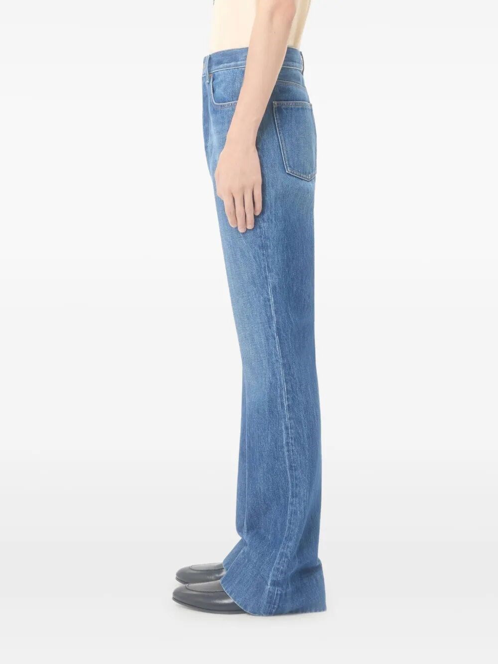 FIVE POCKETS FLARED JEANS