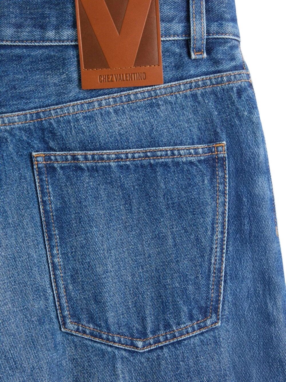 FIVE POCKETS FLARED JEANS