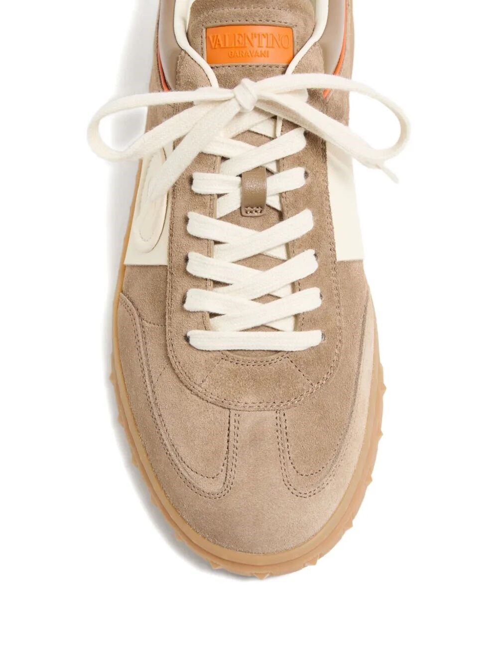 UPVILLAGE SPLIT AND NAPPA LEATHER SNEAKERS