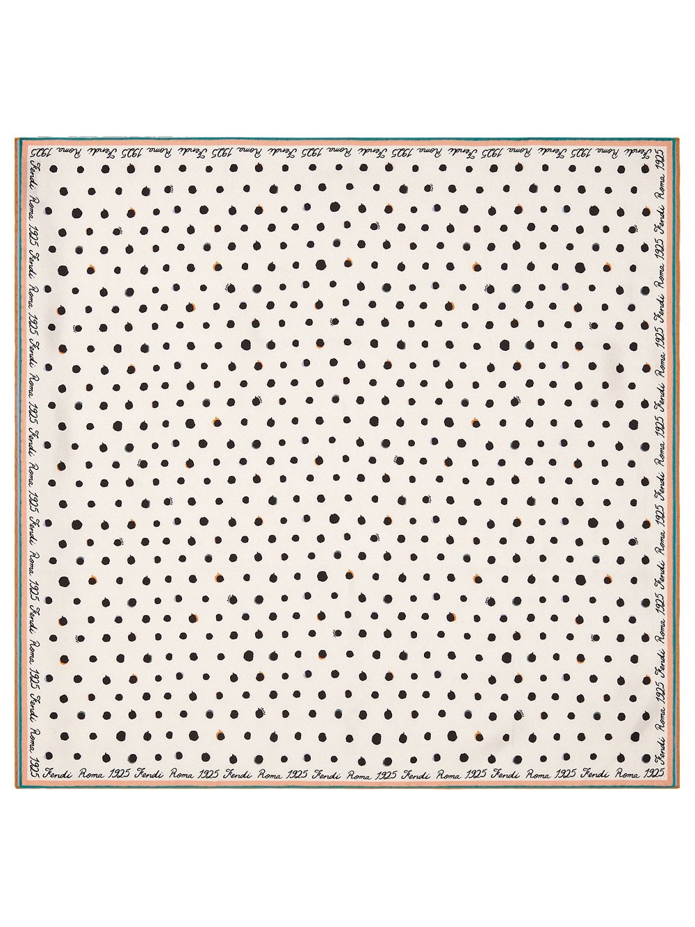 FALENA DOTS SILK FOULARD