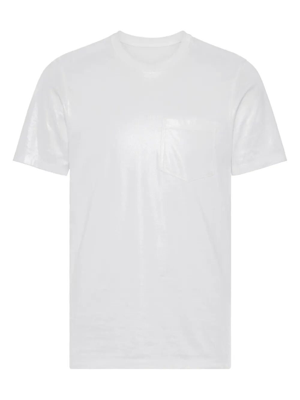 COTTON JERSEY SHINY T-SHIRT