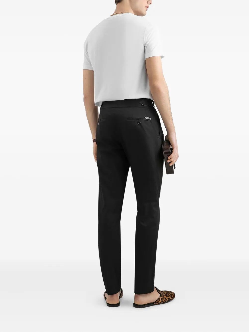 COTTON T-SHIRT WITH LOGO CREST