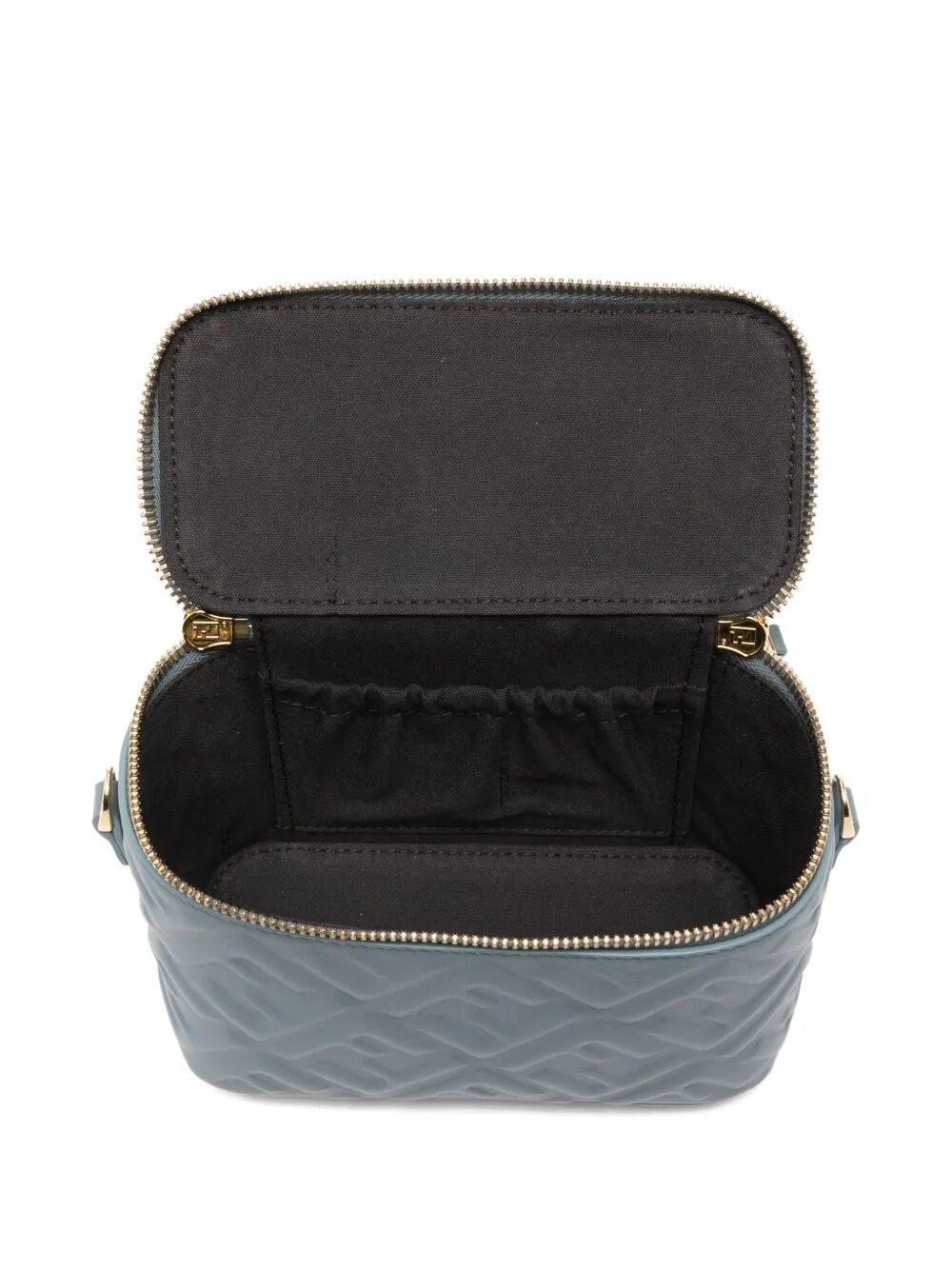 FENDI VANITY NAPPA LEATHER BAG WITH FF MOTIF