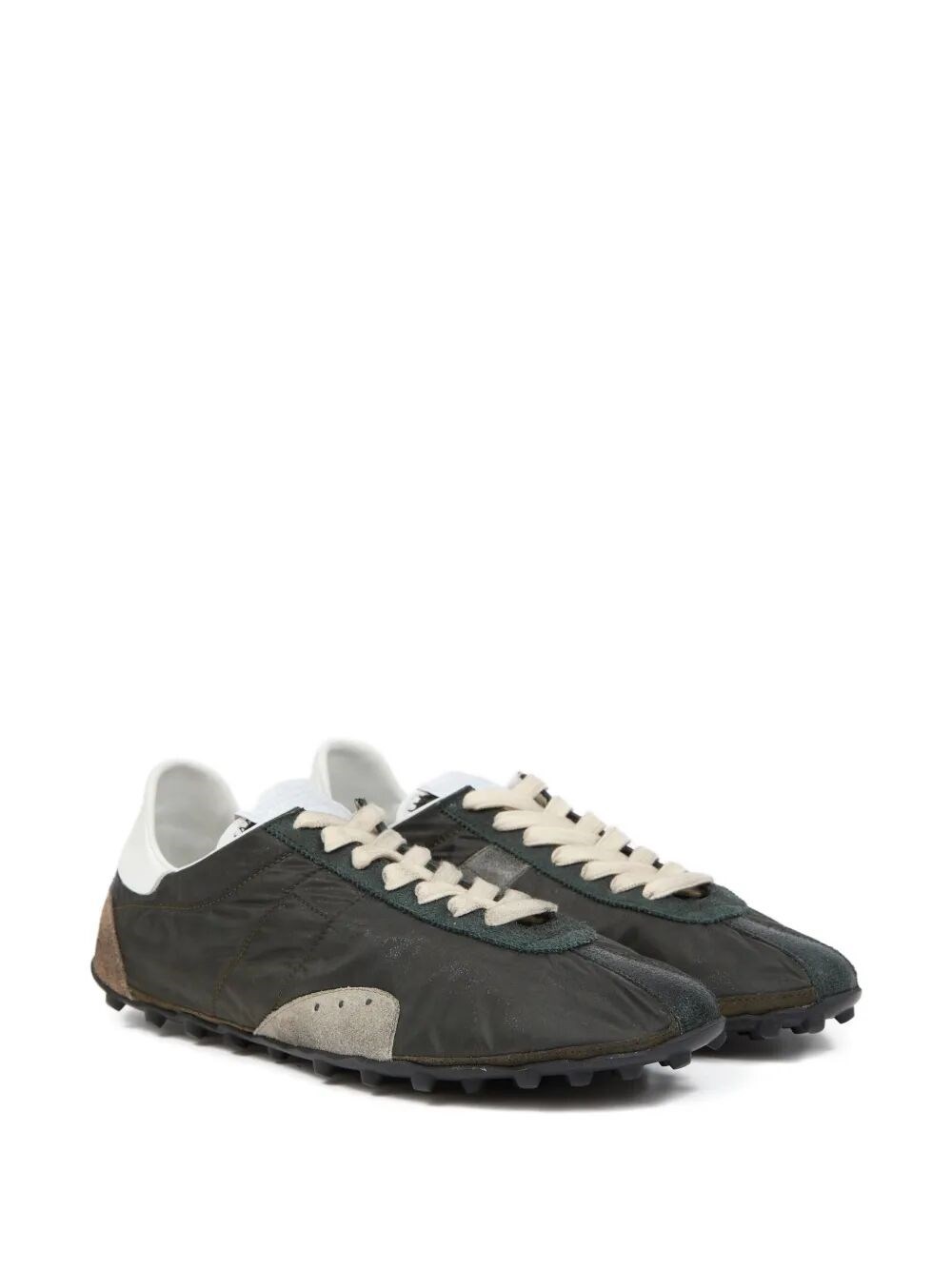 NYLON AND SUEDE SPRINTERS SNEAKERS