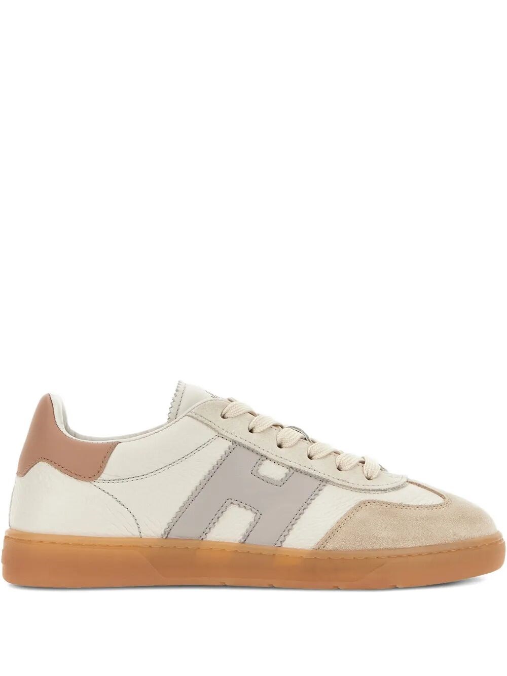 HOGAN COOL SMOOTH LEATHER AND SUEDE SNEAKERS