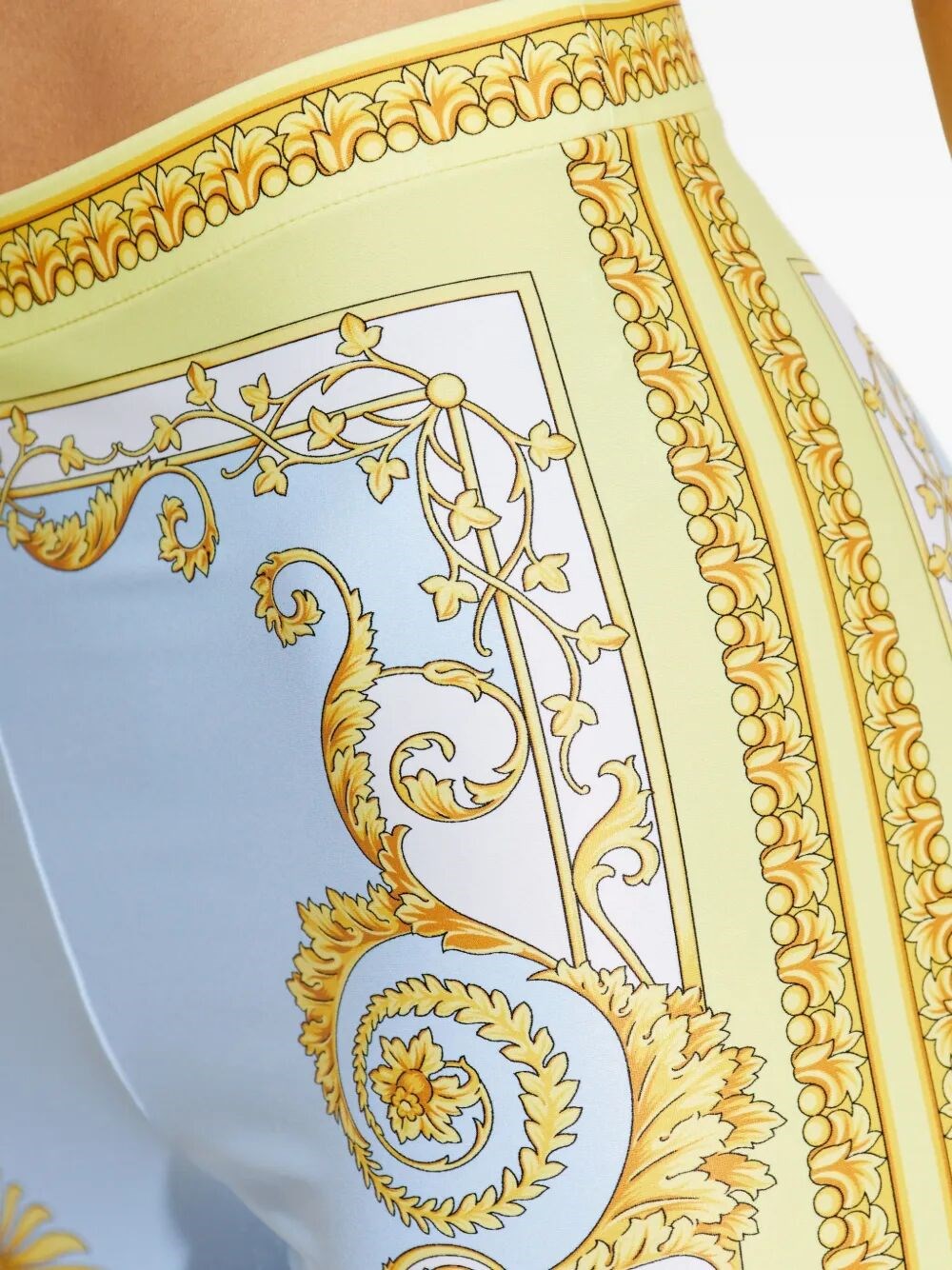 BAROQUE-PRINT LEGGINGS