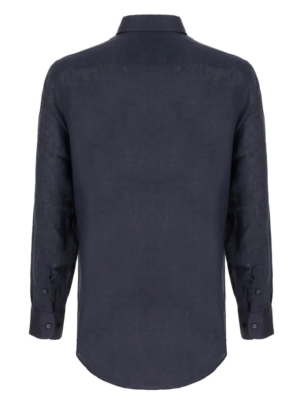 LINEN SHIRT WITH PEGASO EMBROIDERY