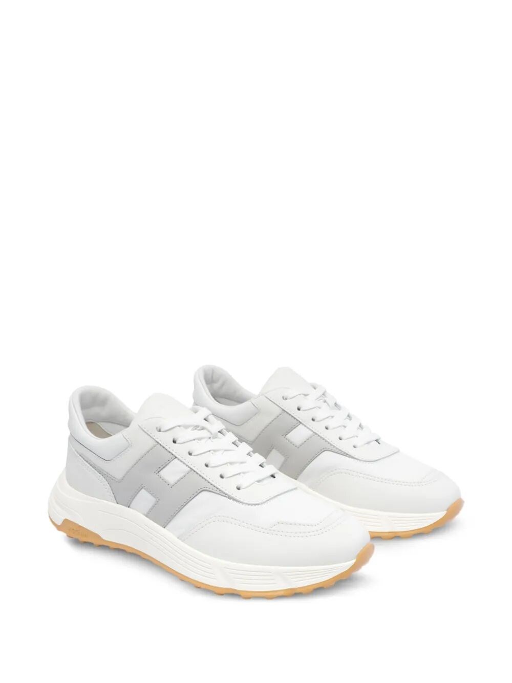 HOGAN HYPERLIGHT SMOOTH LEATHER SNEAKERS