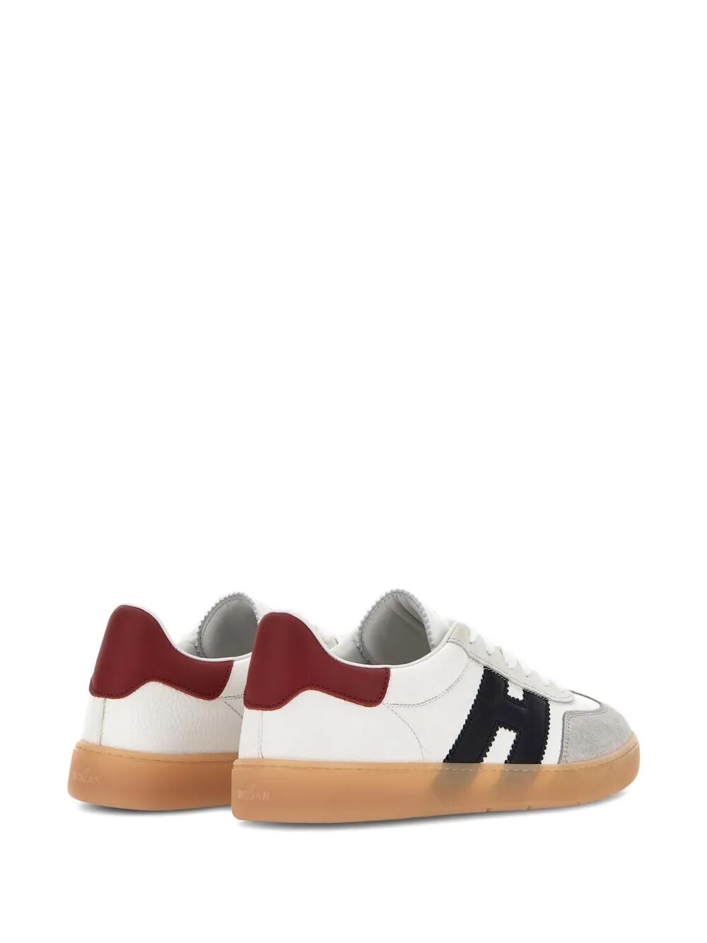 HOGAN COOL LEATHER SNEAKERS WITH NAPPA AND SUEDE INSERTS