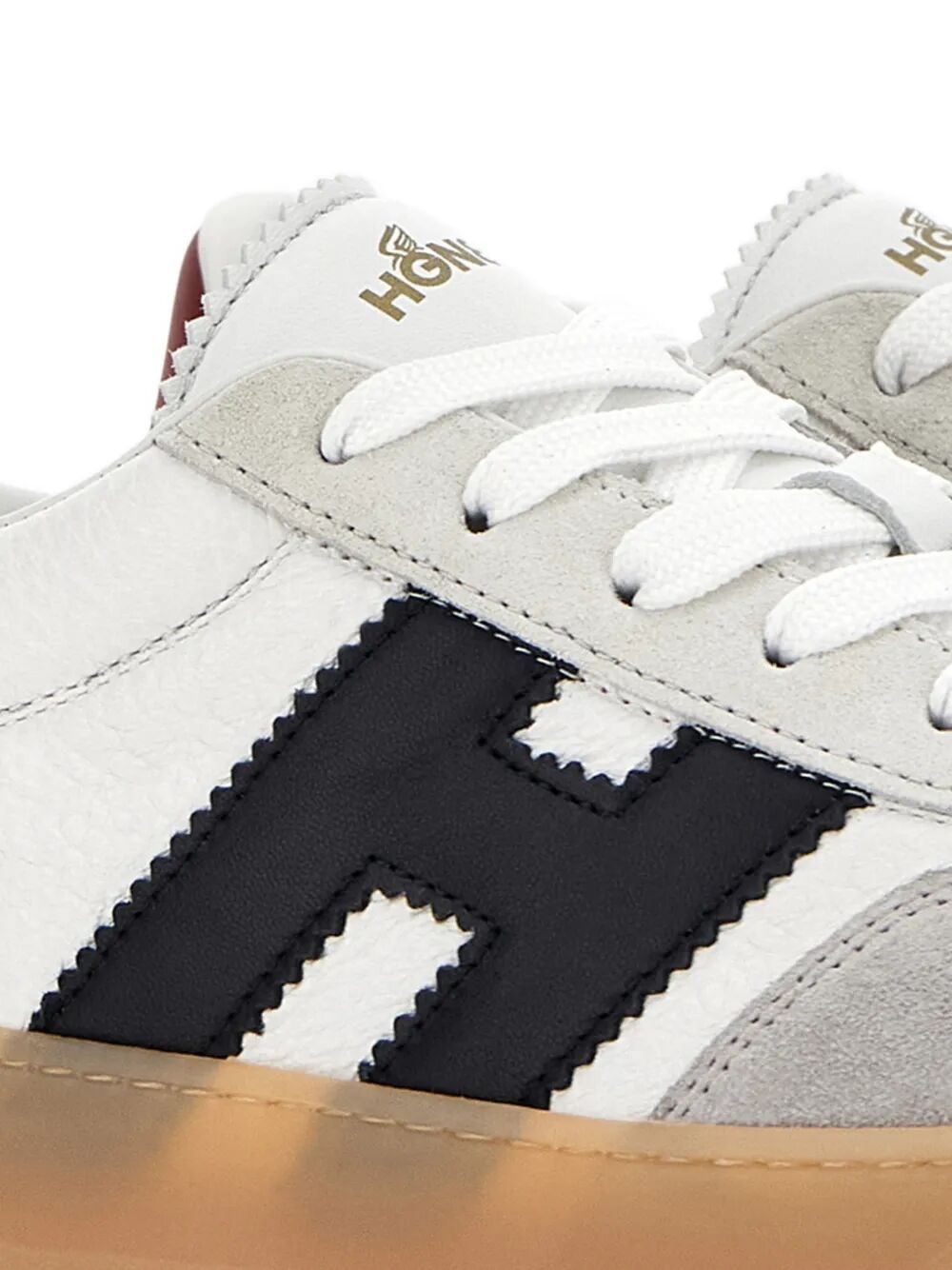 HOGAN COOL LEATHER SNEAKERS WITH NAPPA AND SUEDE INSERTS