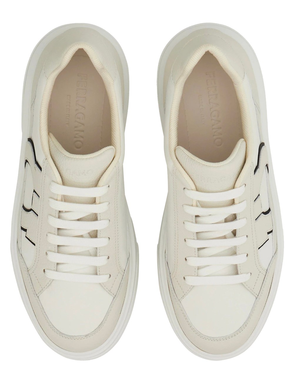 CASSINA GANC2 LEATHER SNEAKERS