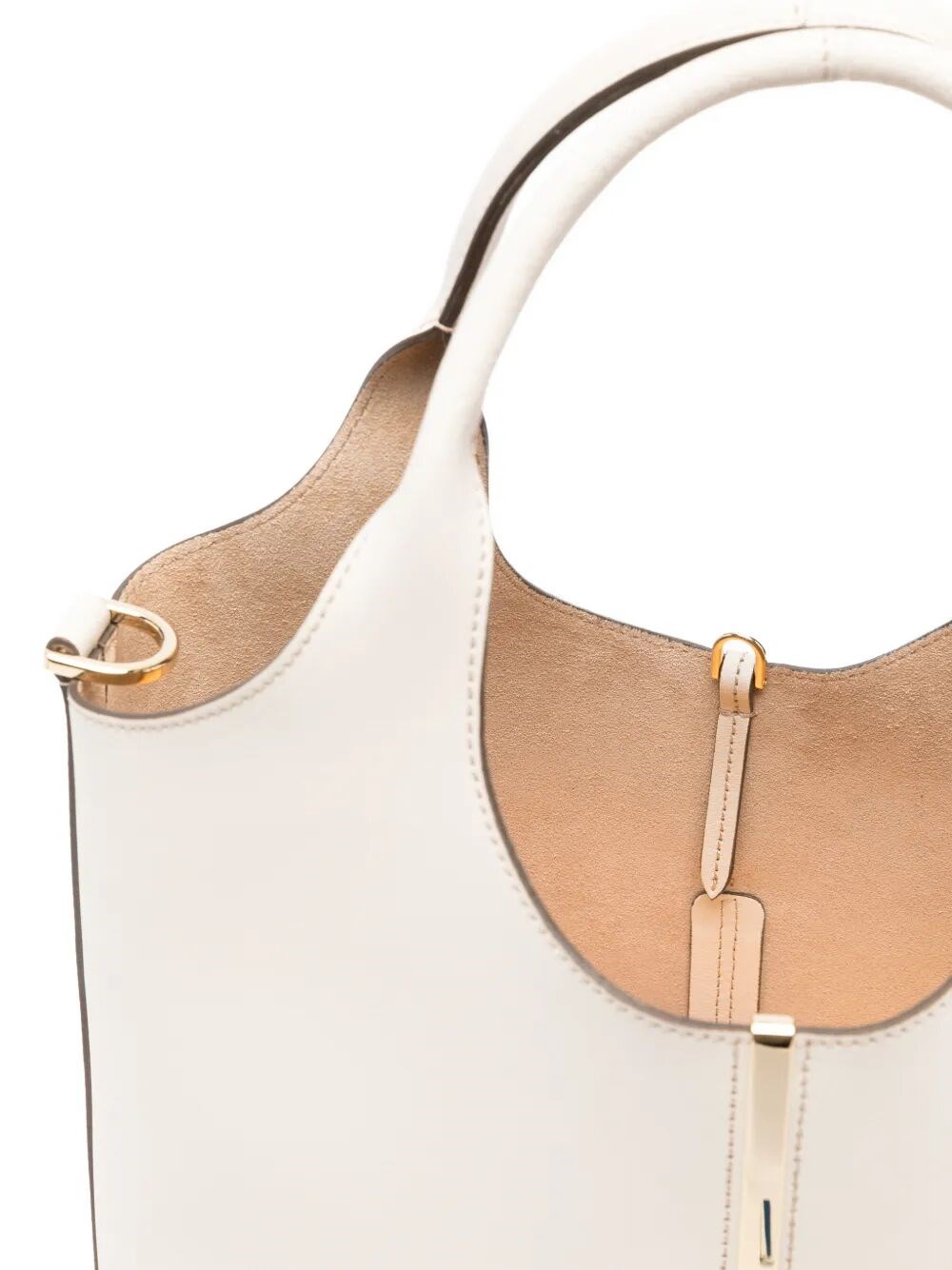 LEATHER SMALL TOTE BAG