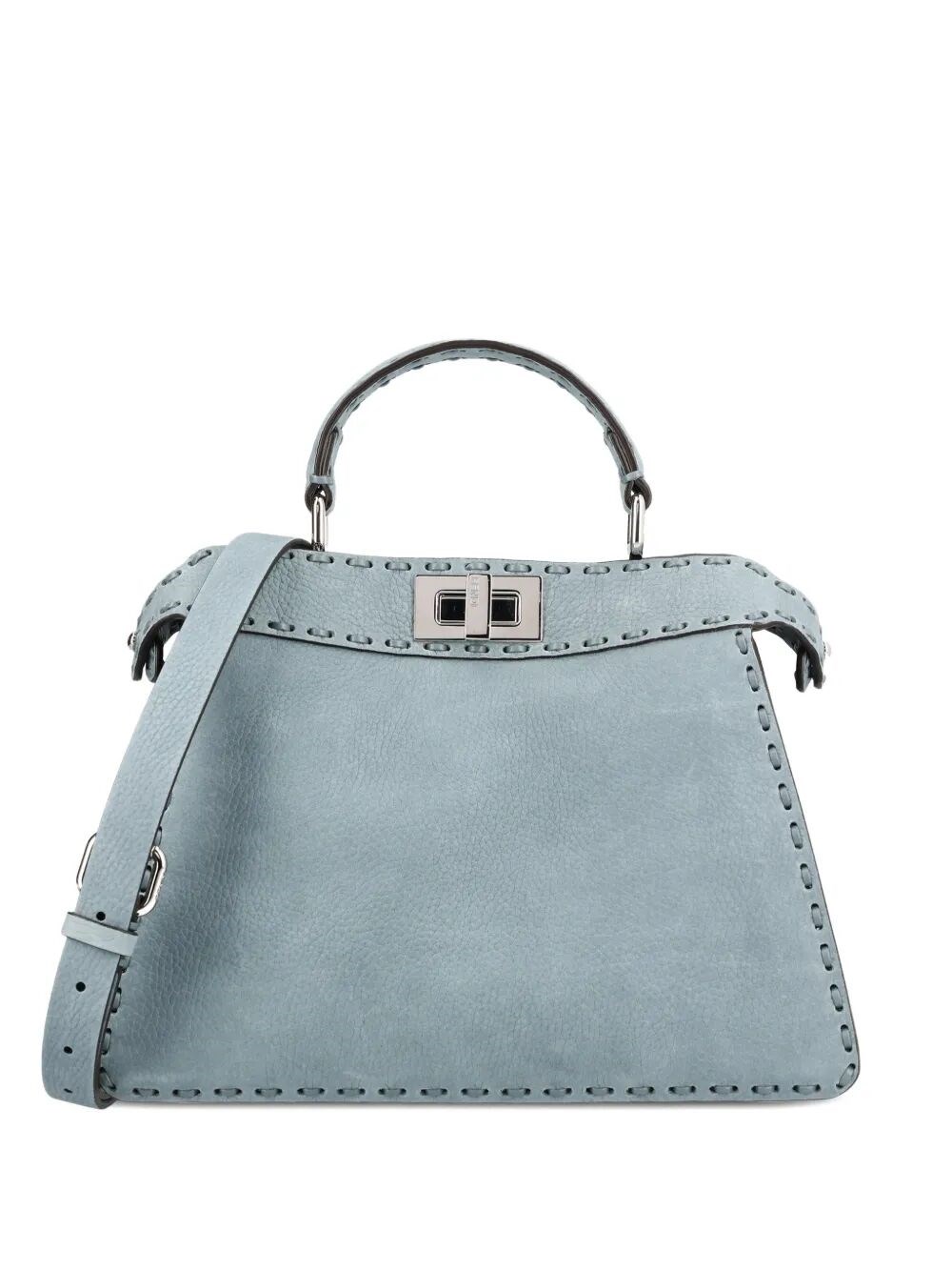 PEEKABOO ISEEU SMALL BAG IN NUBUCK LEATHER