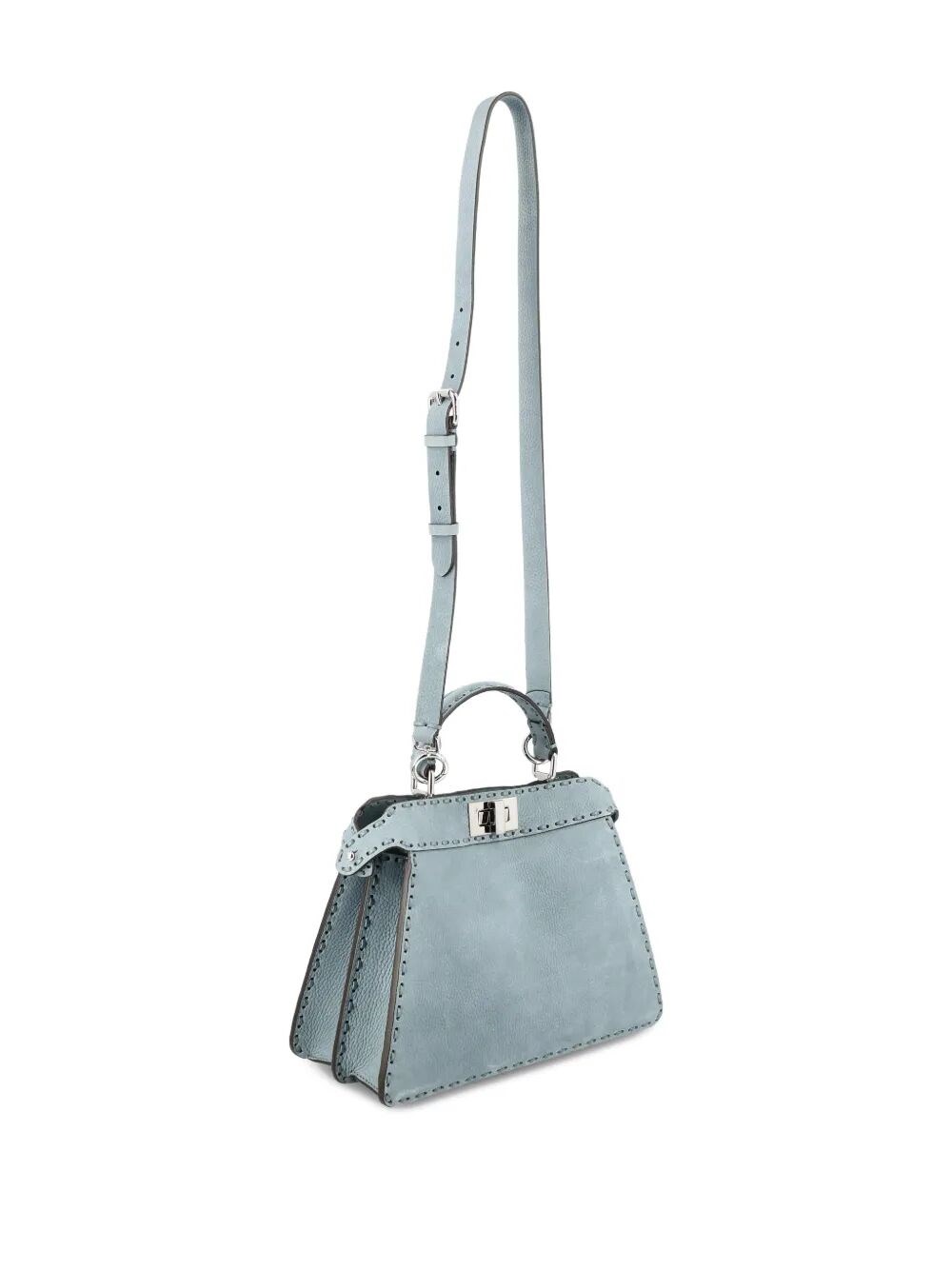 PEEKABOO ISEEU SMALL BAG IN NUBUCK LEATHER