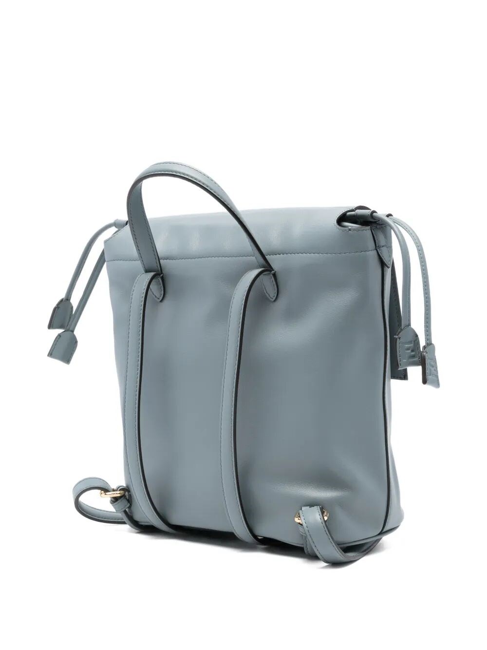 DECONSTRUCTED LEATHER BACKPACK