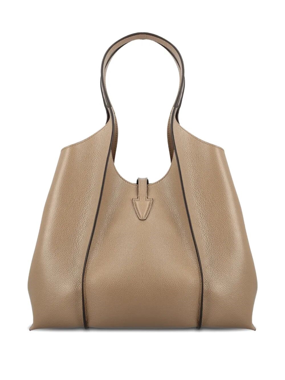 T TIMELESS MEDIUM LEATHER SHOPPING BAG