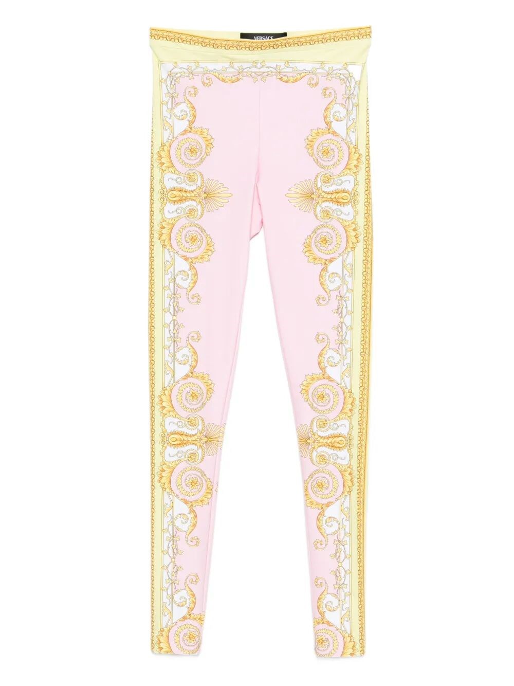 BAROQUE-PRINT LEGGINGS